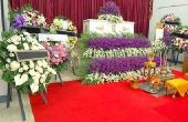 Begrafenis berichten voor bloemen