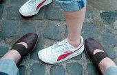 Tips voor de smalle voeten past gewone schoenen