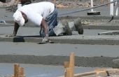 Tips voor het gieten van een betonplaat