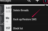 How to Back-Up van tekstberichten op een Android