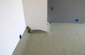 Hoe te leggen van tapijt opvulling op beton
