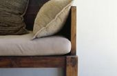 DIY hardhouten Sofa Frame