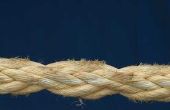 Hoe meerdere touwen zodat een één touw vlecht