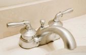 Het verbeteren van de waterdruk in een badkamer wastafel