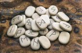 Viking Runensteen van activiteiten voor kinderen