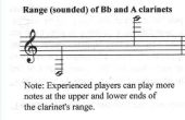 Hoe het schrijven van muziek voor klarinet