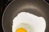 Hoe om te koken eieren zonder te steken