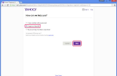 Wat als ik vergat mijn Yahoo!-ID & wachtwoord?
