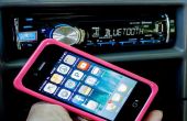 Hoe haak je mobiele telefoon draadloos via uw autoradio
