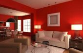 Tips over het schilderen van muren rood