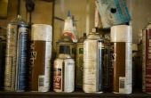 How to Spray Paint houten meubelen een donker bruine kleur