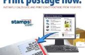 Het gebruik van Stamps.com