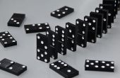 Het gebruik van Domino's als een feest thema