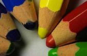 Kleuterschool studenten te onderwijzen hoe te een zelfportret kleur