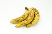 Het gebruik van bevroren bananen voor brood