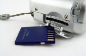 Het opslaan van bestanden op een Micro SD-kaart