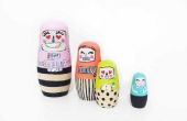 How to Paint Nesting Dolls