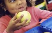 Voorbereiding Lunchbox vriendelijke gezonde hapjes voor kinderen