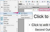 Hoe wijzig ik de achtergrond van een OpenOffice Impress presentatie?