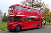 De dubbeldekker Bus in Londen