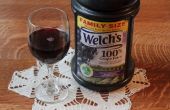 Hoe maak je zelfgemaakte wijn met Welch's druivensap