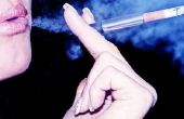 Het verwijderen van vlekken van Nicotine uit lippen
