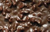 Het behouden van chocolade overdekte Oreo Cookies