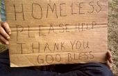 Over doneren aan dakloze schuilplaatsen