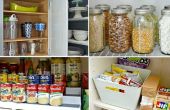 Hoe te organiseren uw keukenkasten (voor niet veel geld!)