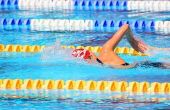 Middelbare School zwemmen trainingen