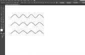 Hoe maak je golvende of Zigzag lijnen in Illustrator