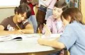 Middelbare School lessen over onderwijs ondersteuning in overtuigend schrijven
