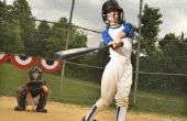 Hoe te leren van een jong meisje te raken van een softbal