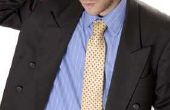Hoe om vlekken te verwijderen uit een zijde stropdas
