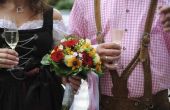 Hoe te slapen hebben een traditionele Duitse bruiloft