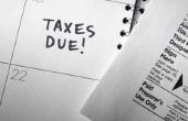 Lijst van dingen die kunnen worden gespecificeerde op belastingen