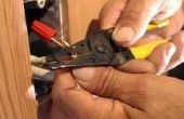 Hoe installeer ik een elektrakast met een modder-Ring