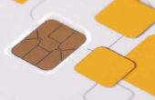 Het wijzigen van de SIM-kaart in een HTC Touch