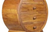 Hoe verf te verwijderen uit een houten dressoir
