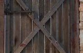 Soorten houten poorten