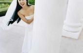 Hoe te draperen stof op een kolom voor een bruiloft