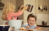 Ambachten voor Kids Using kookgerei