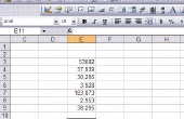 Het gebruik van de functie voor meerdere rijen in Excel