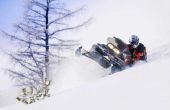 Het wijzigen van een Ski-Doo sneeuwscooter Track