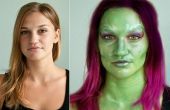 De look: Gamora van Guardians of the Galaxy make-up Tutorial