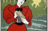 De kleding van de vrouw van de jaren 1890