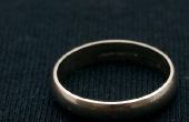 Joodse bruiloft traditie van het dragen van een Ring op de wijsvinger