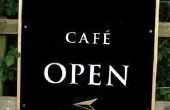 Controlelijst voor het openen van een koffie Cafe