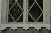 Zijn rotte vensterbanken een teken van de termiet schade?