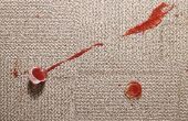 Hoe Super stoere vlekken uit uw tapijt